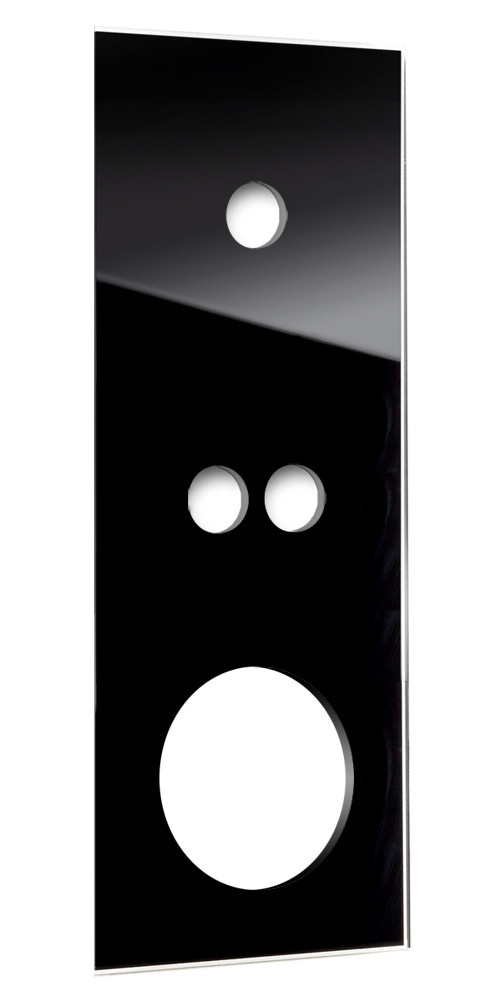 Retro front panel in glass look. CAMBRIDGE