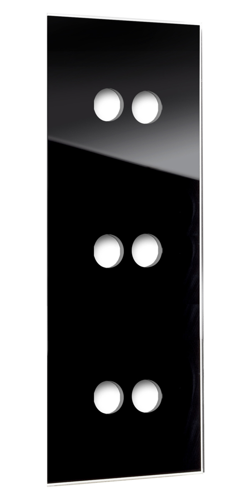 Retro front panel in glass look. CAMBRIDGE