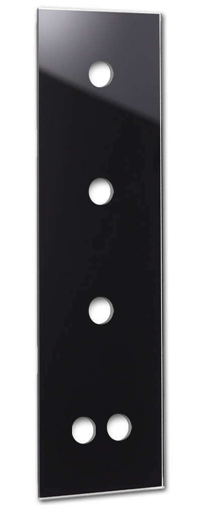 Retro front panel in glass look. CAMBRIDGE