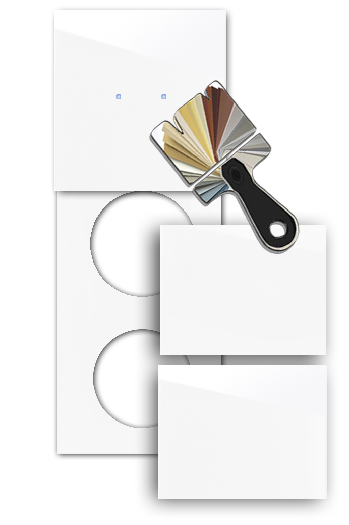 Touch panel NOVA - glass optics