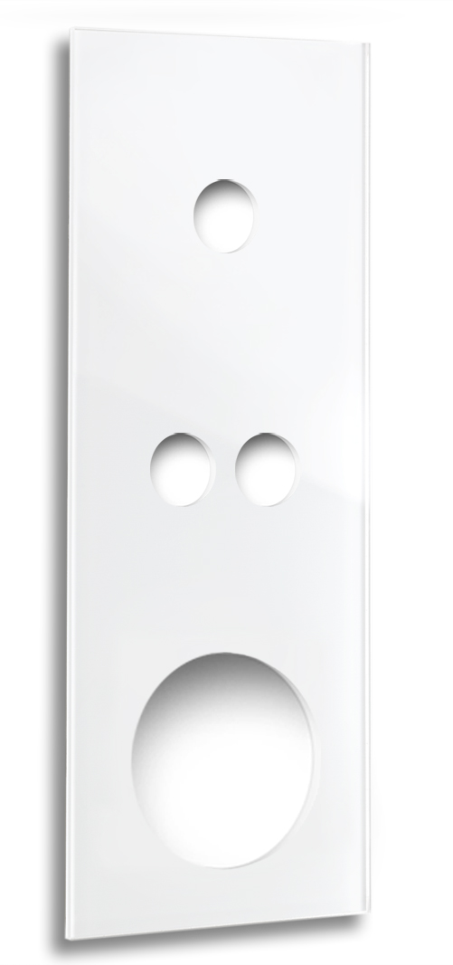 Retro front panel in glass look. CAMBRIDGE