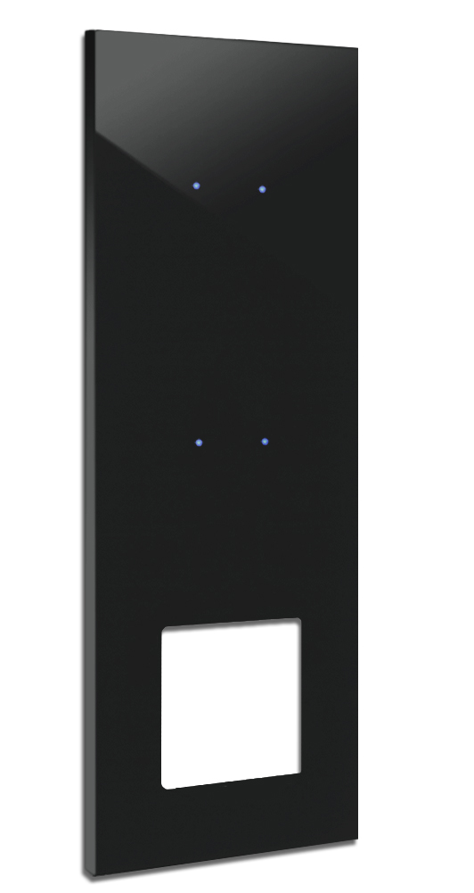 Pannello frontale touchscreen NOVA - ottica in vetro