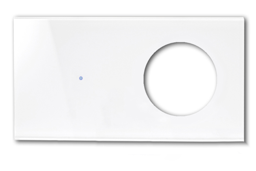 Touchscreen-frontpanel NOVA - glasoptik