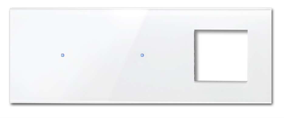 Touchscreen-frontpanel NOVA - glasoptik