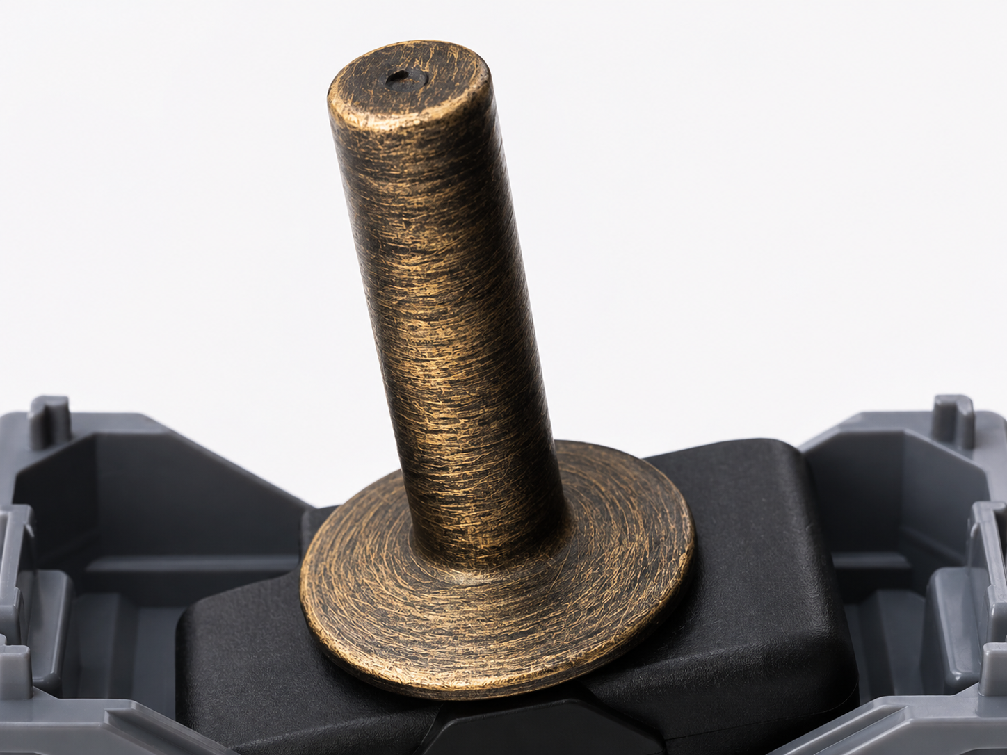 Mecanismo pulsador YORK con palanca – Bronce antiguo