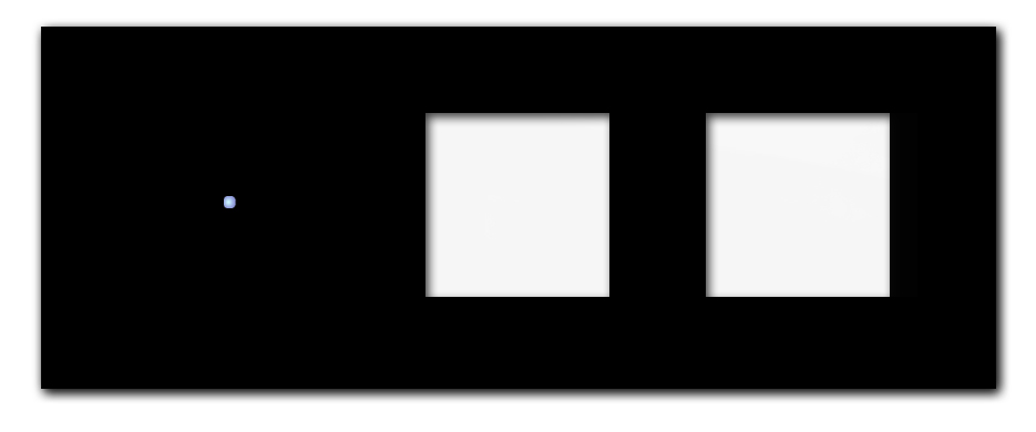 Touch panel NOVA - glass optics