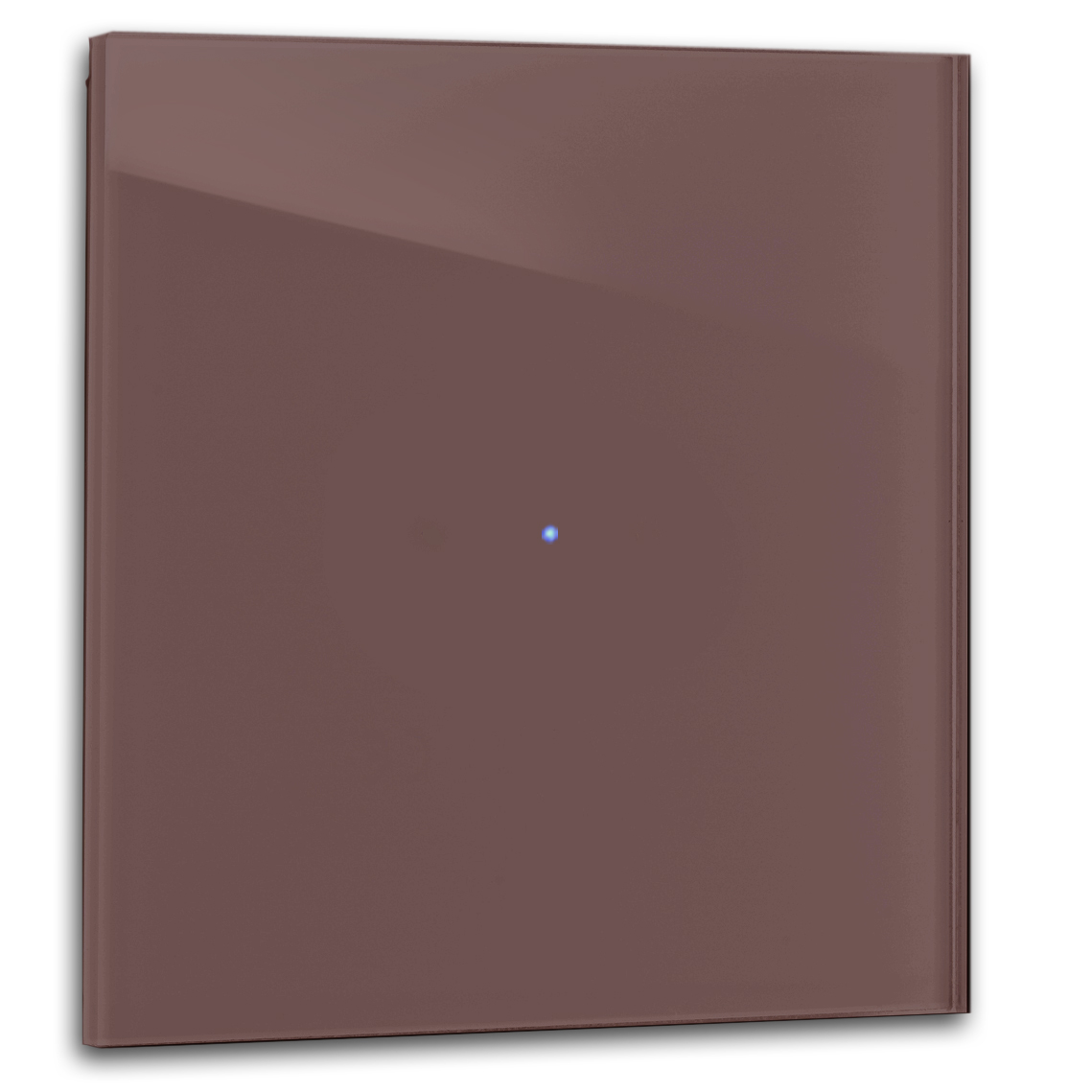 Touch Light Switch 1gang Farrow Ball 43 eating room glass optics 230V change red