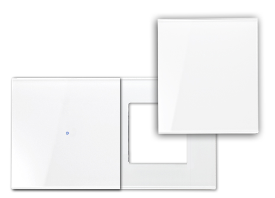 Touchscreen-frontpanel NOVA - glasoptik