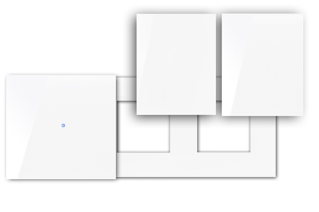 Touchscreen-frontpanel NOVA - glasoptik
