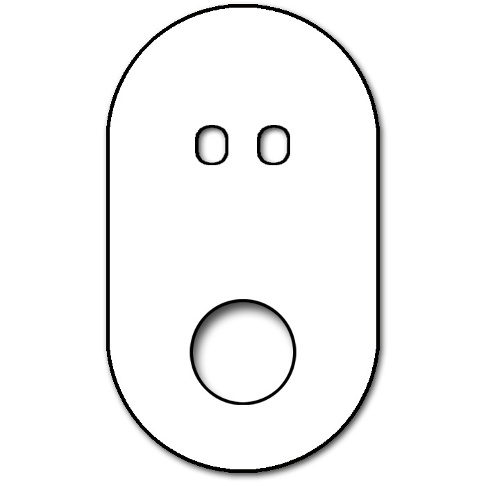 Switch front panel metal in Old Gold 2 gang + 1 cutout. Vectis Round series